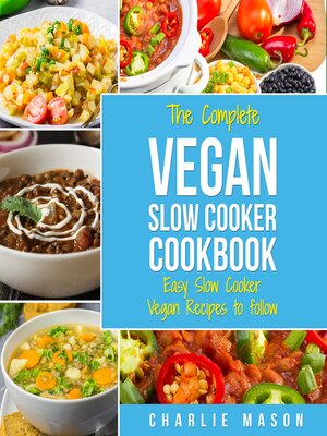 cover image of Vegan Slow Cooker Recipes